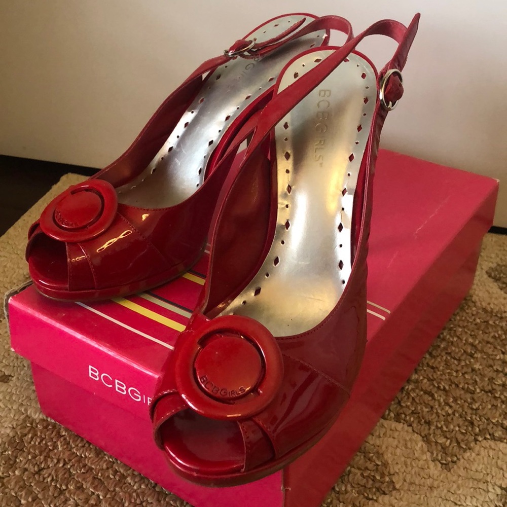 Poppy Red Heels